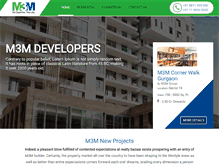 Tablet Screenshot of m3mnewprojects.com